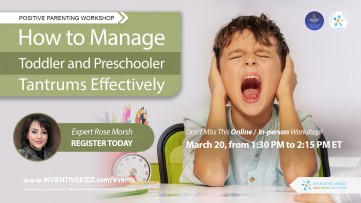 How to Manage Toddler and Preschooler Tantrums Effectively